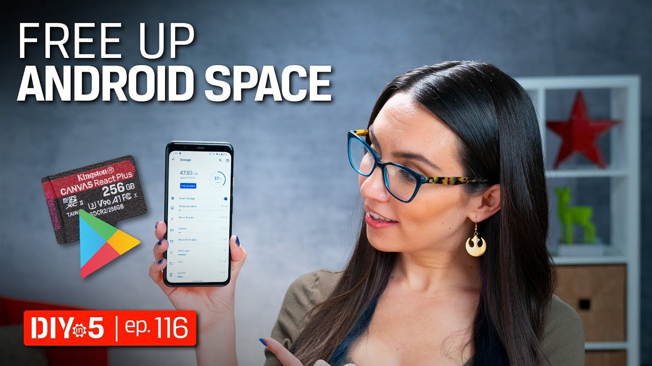 Android Tips 📱💾 Free up storage on your Android phone - DIY in 5 Ep 116