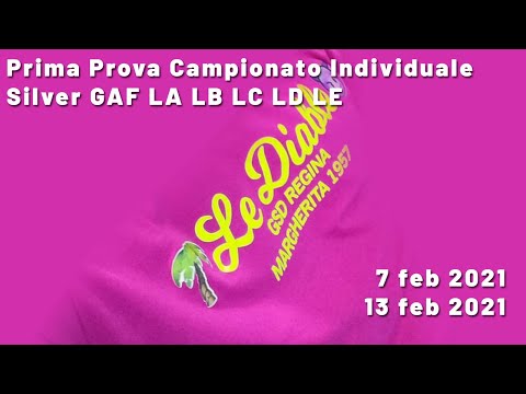 Prima Prova Campionato Individuale Silver GAF 2021 LA LB LC LD LE