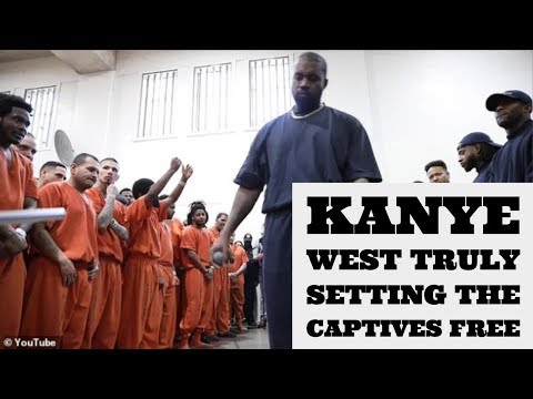 Kanye West Goes to Prison to Set the Captives Free in Jesus' Name