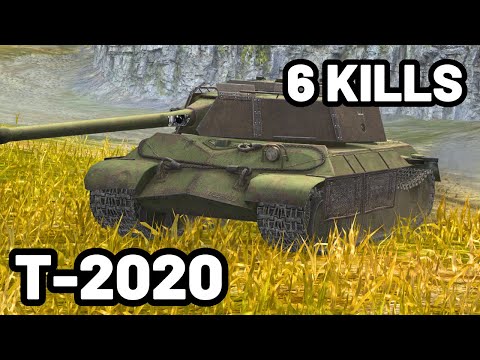 T-2020 | 5K DAMAGE | 6 KILLS | WOT Blitz Pro Replays