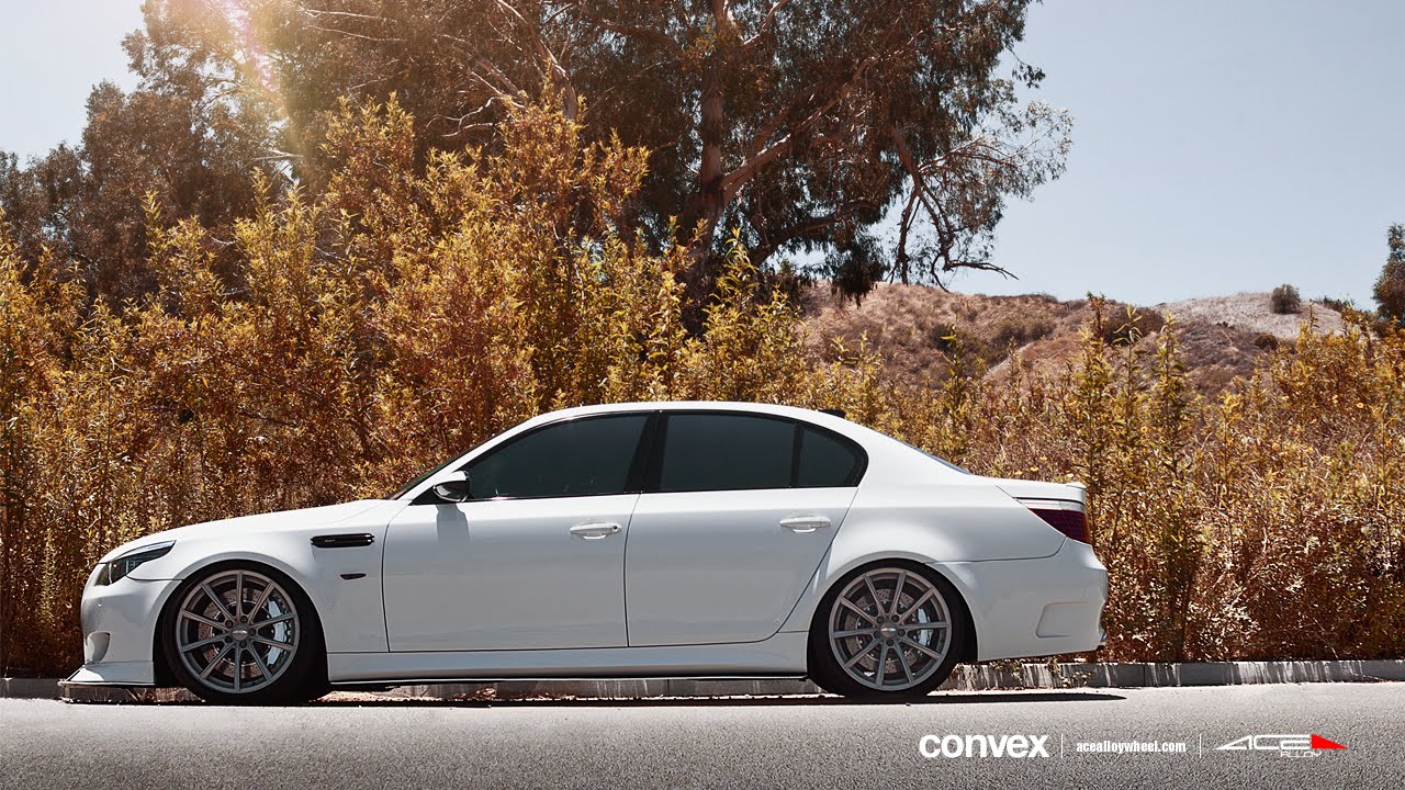 BMW M5 SEDAN on 20" ACE CONVEX WHEELS / RIMS
