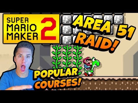AREA 51 RAID! - Super Mario Maker 2 - Popular Courses 9