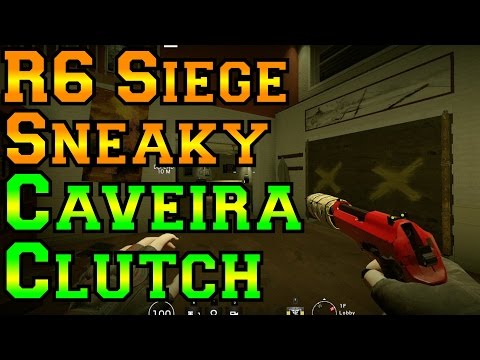 Sneaky Caveira Clutch - Rainbow Six Siege