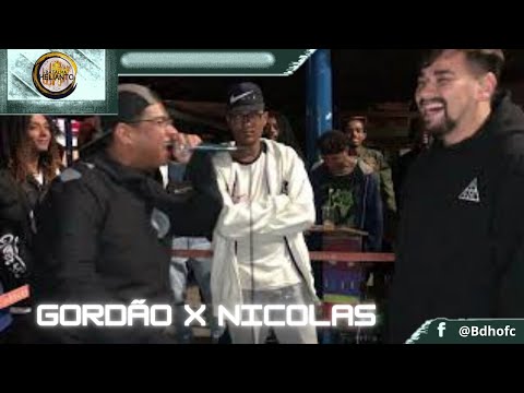 ( PEGOU FOGO 🔥) NICOLAS WALTER X GORDÃO ZN #BDH119 : 2° FASE