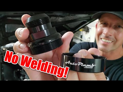 Installing a lower AN Radiator hose and an AN heater hose, without welding? AutoPlumb