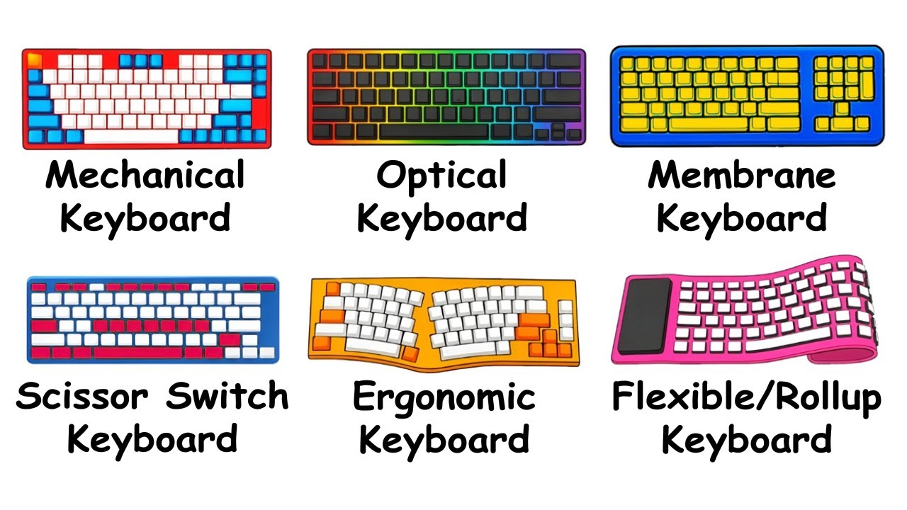 Every Computer Keyboard Type Explained in 11 Minutes