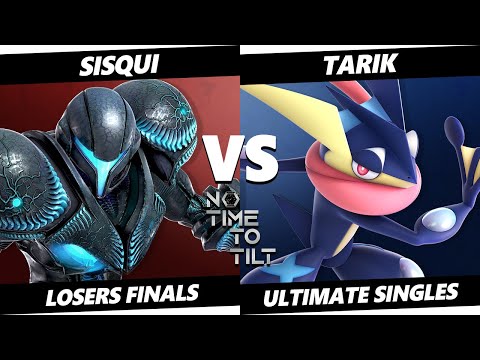 No Time To Tilt LOSERS FINALS - Tarik (Greninja) Vs. Sisqui (Dark Samus) Smash Ultimate - SSBU