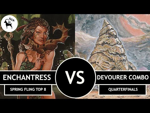 Premodern 2022 Spring Fling Quarterfinals - Enchantress vs Devourer Combo