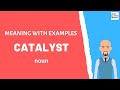 Catalyst | Meaning with examples | My Word Book