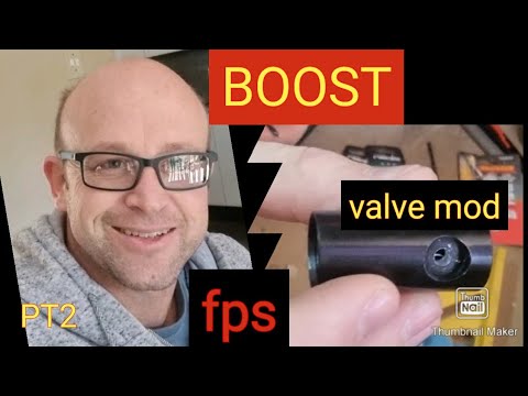 Artemis CP2/Diana Chaser - fps boost - Co2 Valve mod - Part2