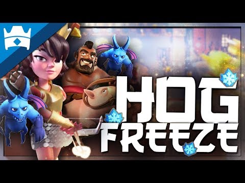 HOG FREEZE DOMINATION! FREEZE IS OP?! || Best Freeze Deck for Ladder and Challenges!