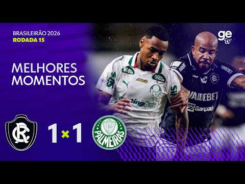 Gols e lances de Remo x Palmeiras