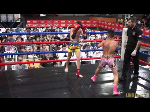 Maximum Muay Thai Kids - Yuri Mariotti (Naja Combat Team) x Erick "Espirro"(FTT) 48Kg .