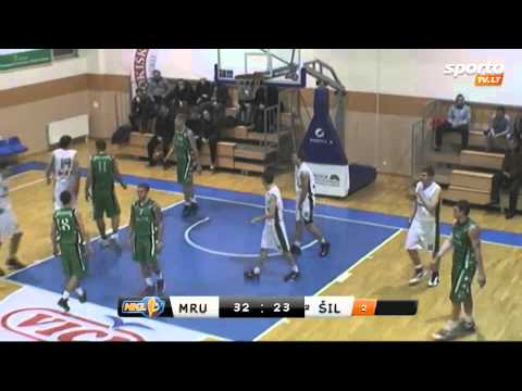 NKL: Vilniaus Perlas-MRU - Šilutė 1-2 kėl.