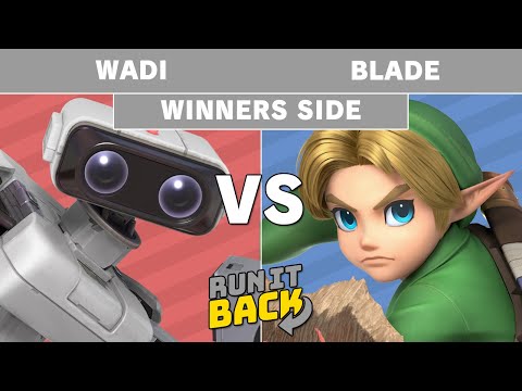 Run It Back - AG | WaDi (ROB) vs Blade (Young Link) Winners Side - Smash Ultimate Singles