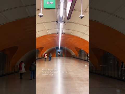 Estación de Metro Pedro Aguirre Cerda. #metrodesantiago #arquitectura #sonidosdeciudad