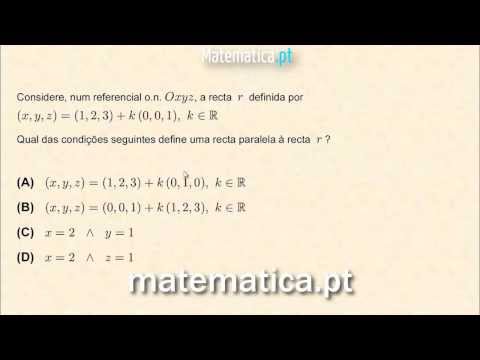 Definir a Equação de um Reta Paralela