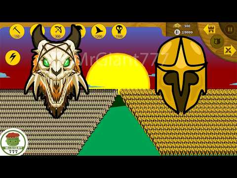 THE STRONGEST GOLDEN SPEARTON VS ELITE SPEARTON FUR, FINAL BOSS | Stick War Legacy Mod | MrGiant777