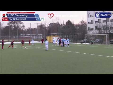 11.02.17 1.SC Simmering - SV Schwechat - Highlight  (2. Halbzeit / 86:52) am 11.02.2017 15:35