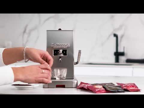 La Piccola Kaffeemaschine E.S.E Pads «Swiss Edition» mit Lucaffè Kaffeepads E.S.E