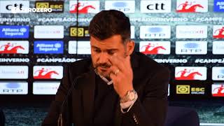 Sérgio Conceição fala sobre contratos de Marcano e Reyes e admite: «Não gosto do mercado de janeiro»
