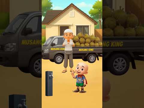 Kok Muka Bapak Jadi Kotor⁉️#animeshorts #shortvideo #kartuntempel