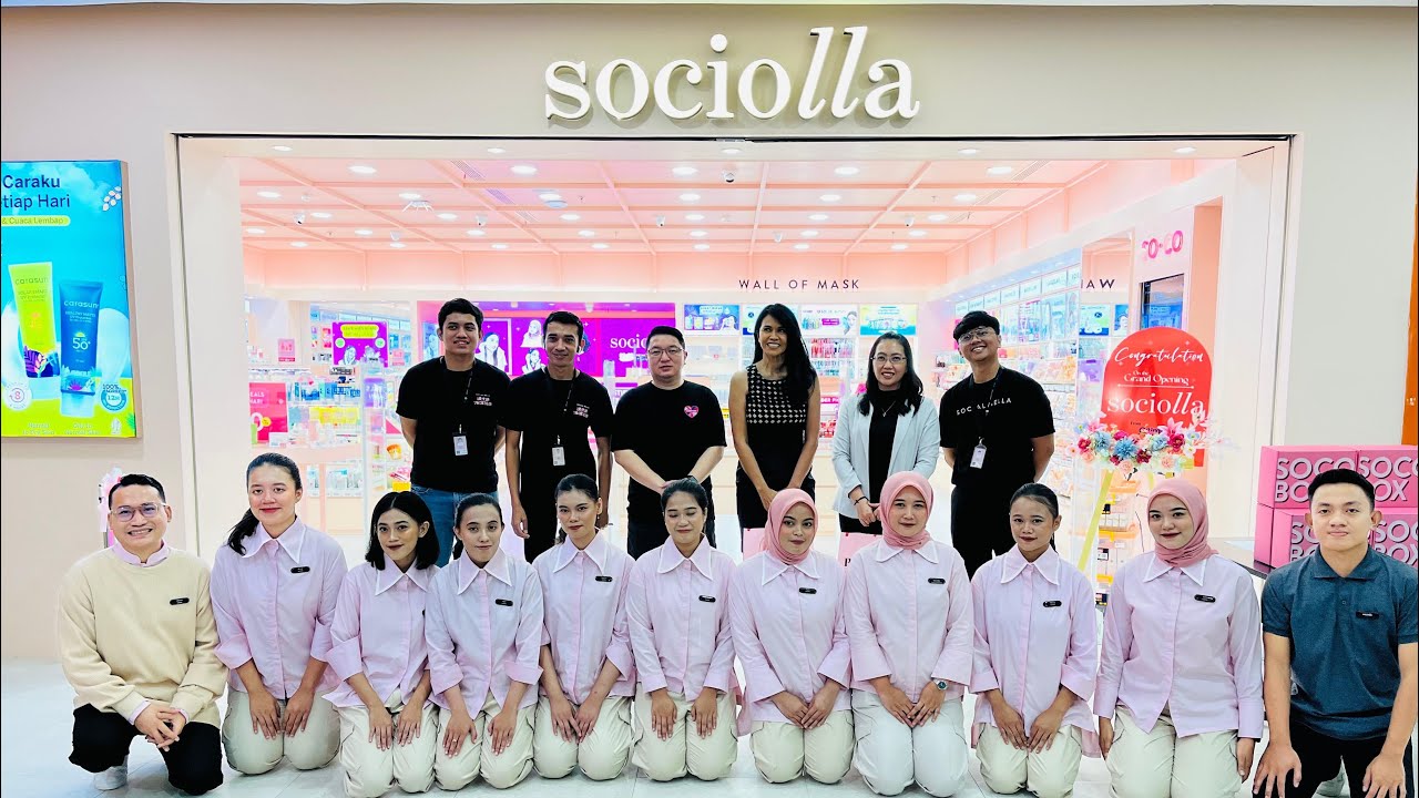 Resmi Buka Di Gorontalo, Sociolla diburu Pengunjung