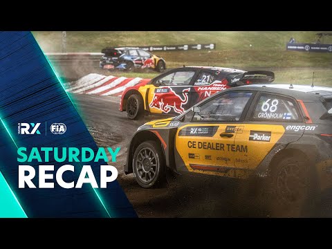 世界ラリークロス 2024 スウェーデン 土曜日ハイライト動画