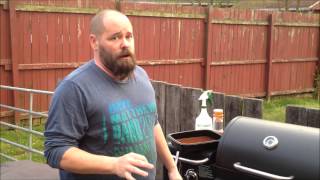 Jason Walker prepares and cooks a London Broil
