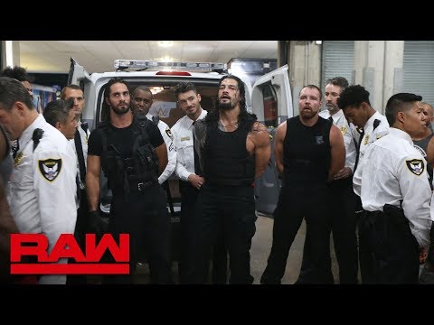 The Shield are arrested: Raw, Sept. 3, 2018