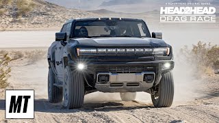 [MotorTrend] Hummer Truck vs Ford Raptor | Head 2 Head Drag Race
