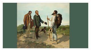 Bonjour Monsieur Courbet, Gustave Courbet