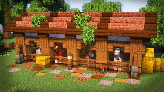 Minecraft: Easy Horse Stable (Tutorial)