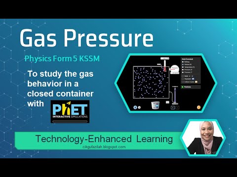 Gas Pressure Phet Simulation