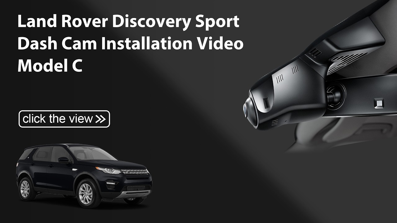  Land Rover Discovery Sport L550 (2015-2019) Mangoal OEM Dash Cam Installation | Model C (011A)