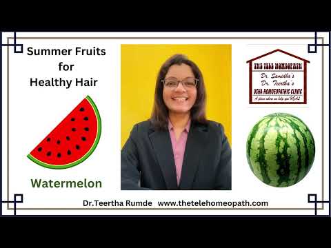Summer fruits for healthy hair day 2