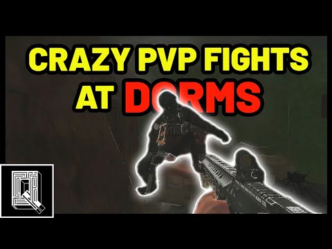 Crazy PVP Fights Action At Dorms! Aggressive Plays - Escape From Tarkov PVP Gameplay Highlights