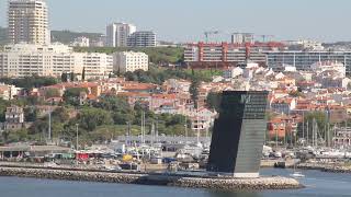 Cruising along The Tagus River - Lisbon Portugal