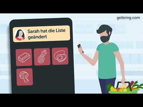 Bring! Grocery Shopping List Video