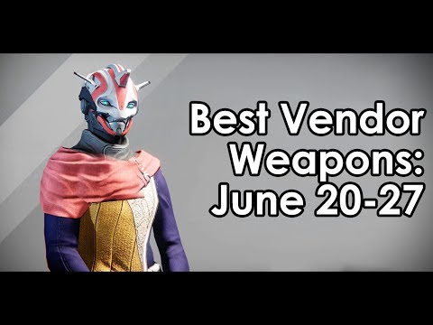 Destiny Rise of Iron: Just... Don't Bother - Best Vendor Weapons June 20-27