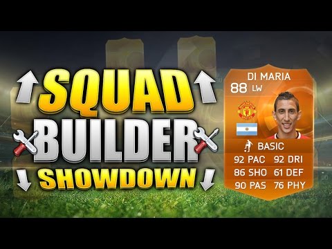 FIFA 15 SQUAD BUILDER SHOWDOWN!!! MOTM DI MARIA!!! Special TOTT Di Maria Fifa 15 Squad Builder Duel