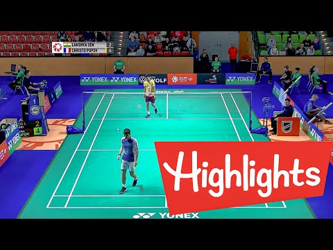 [Full Highlights] - MS - R32 - Christo Popov vs Sen Lakshya - 2023 Yonex Germen Open -