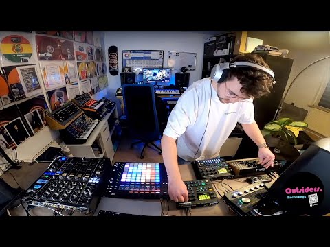 Miles Kvndra live @ Outsiders Recordings | Ableton, Digitone, Digitakt and Mother-32 Live Set
