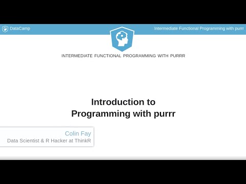 R Tutorial : Intermediate Functional Programming with purrr