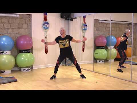 Day 17 April - 20 minutes - Aerobics Dance Party - with Ginny