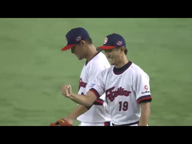 【9回表】まさに大仕事!! ファイターズ・増井 相手に隙を与えずプロ初完封!! 2016/9/1 F-E