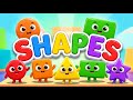 A Fun Simple Children S Video To Learn Shape Names For Preschool Kindergarten Toddler