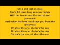 Bruce Springsteen - She's The One with Lyrics