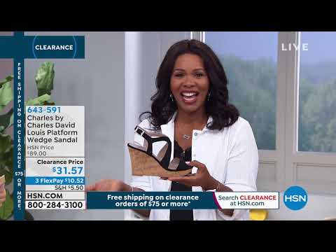 Charles by Charles David Louis Platform Wedge Sandal