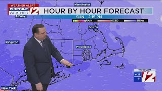 WPRI 12 Weather Forecast 1/25/26: Snow Develops, Very Heavy This Afternoon